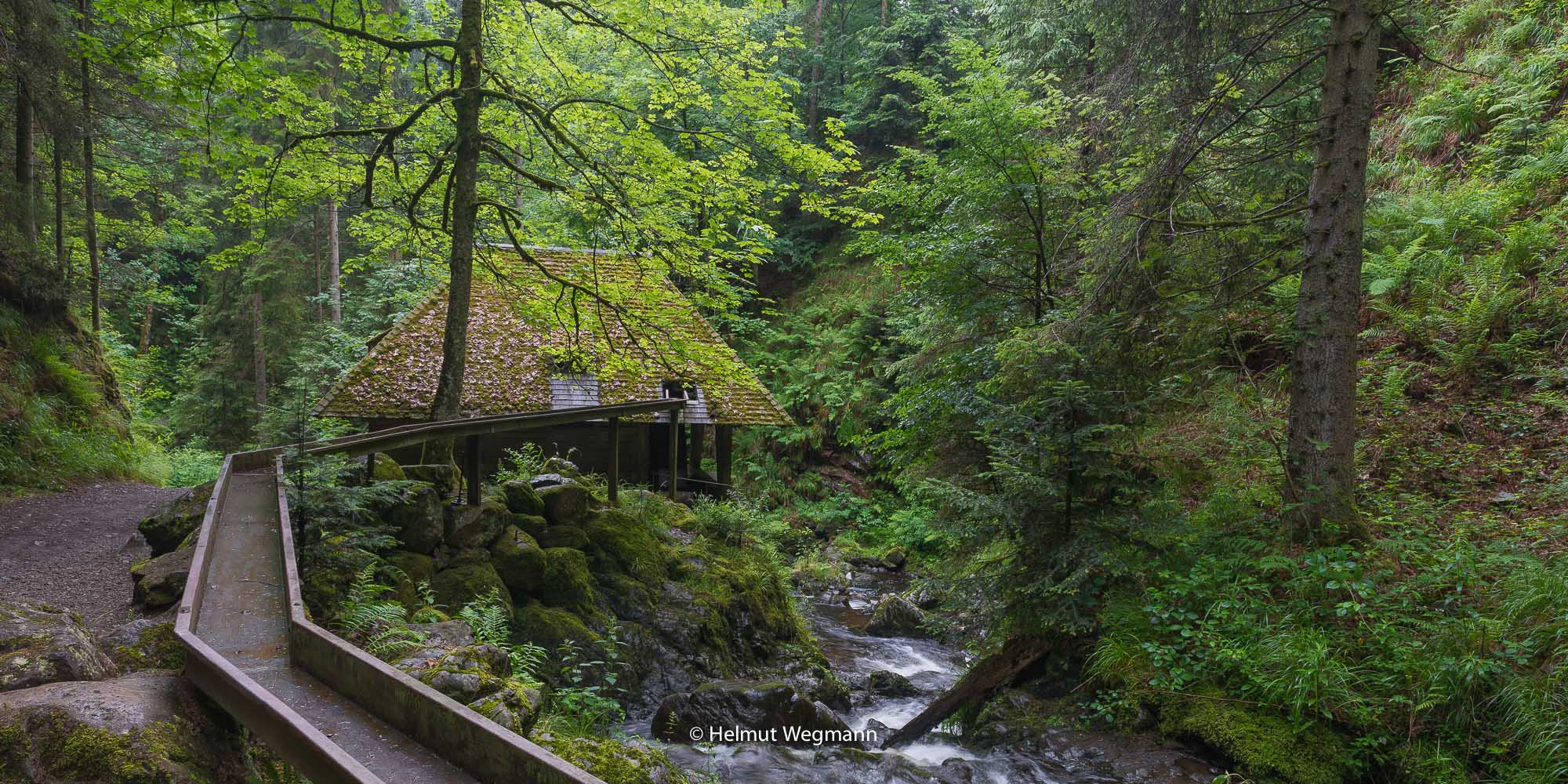 Mühle in der Ravennaschlucht