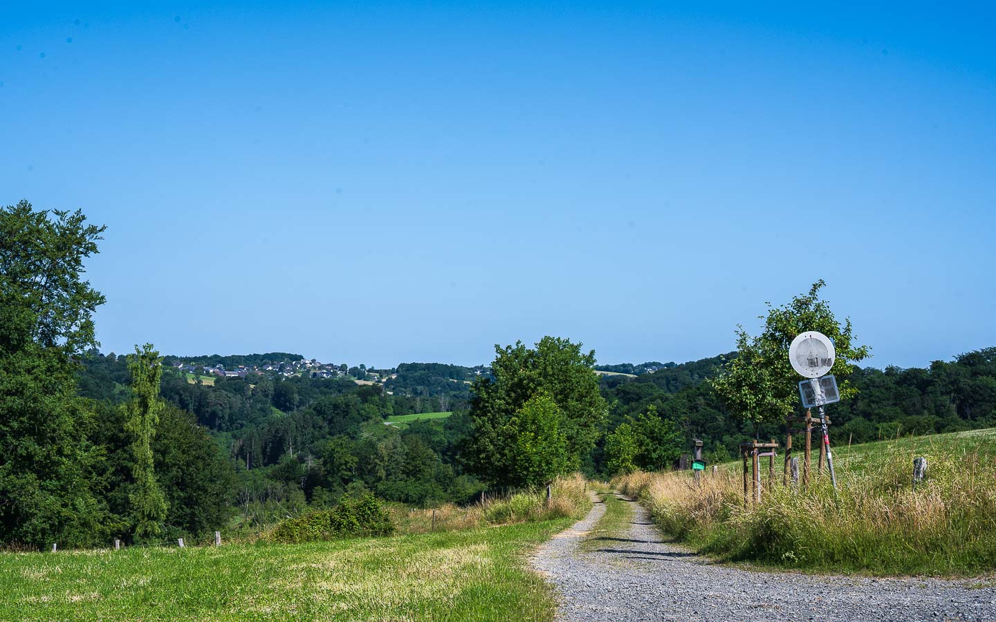 Blick in Richtung Mohlscheid